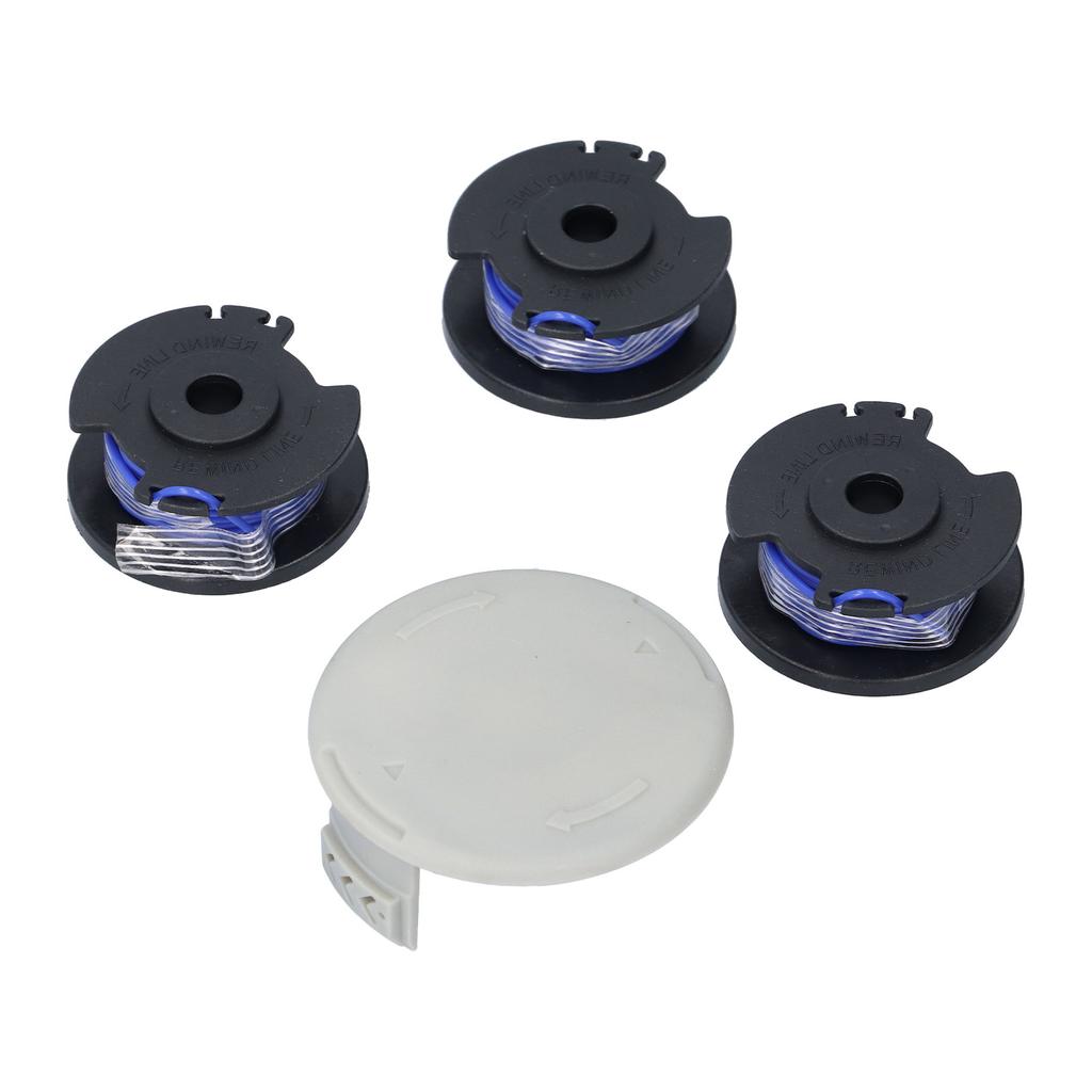 0.065in Trimmer Line Spools Cap Set Replacement Fit for Ryobi One Plus AC14RL3A 18V 24V 40V