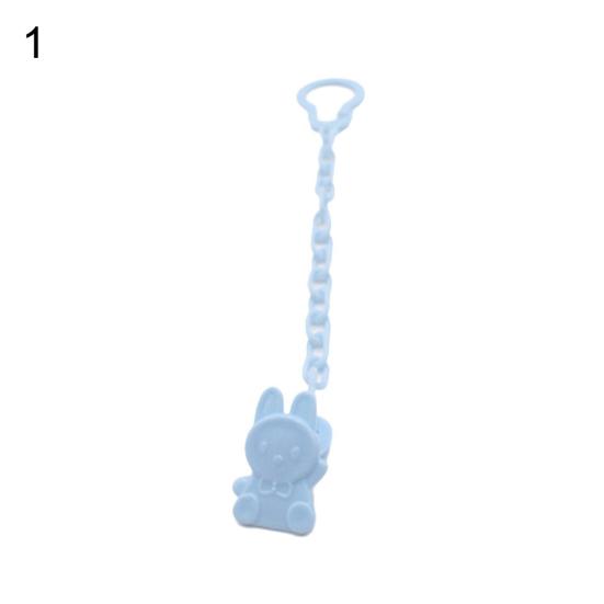 Anti-lost Baby Pacifier Clip Chain Cartoon Animal Infant Dummy Nipple Holder