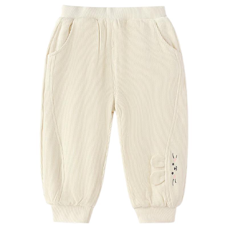 Balabala Baby Girls  Casual Cuffed Long Pants 120