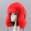 Earflap Hat Thickened Fluffy Windproof Cute Down Lining Ball Ear Protection Faux Fur