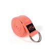 New Premium Custom Print Natural Hot Sell New Design D Ring Pilates Yoga Belt Strap Cotton Custom logo