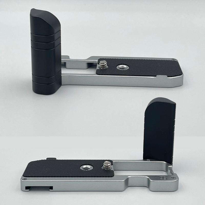 Quick Install Metal Camera Handle Grip For Multiple Models Ergonomic Design Improved Battery Life Aluminum Construction