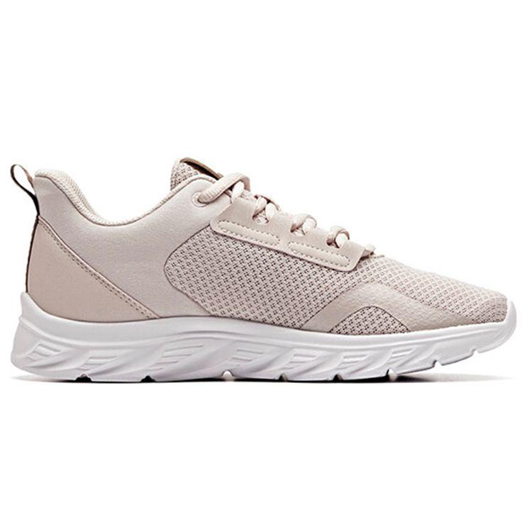 Anta Running Series Soft Sole Low Top Running Shoes Women Sneakers Lotus-Gray 922015523-2