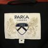 PARKA LONDON Batting jacket M black Double zipper with lining Men's Used