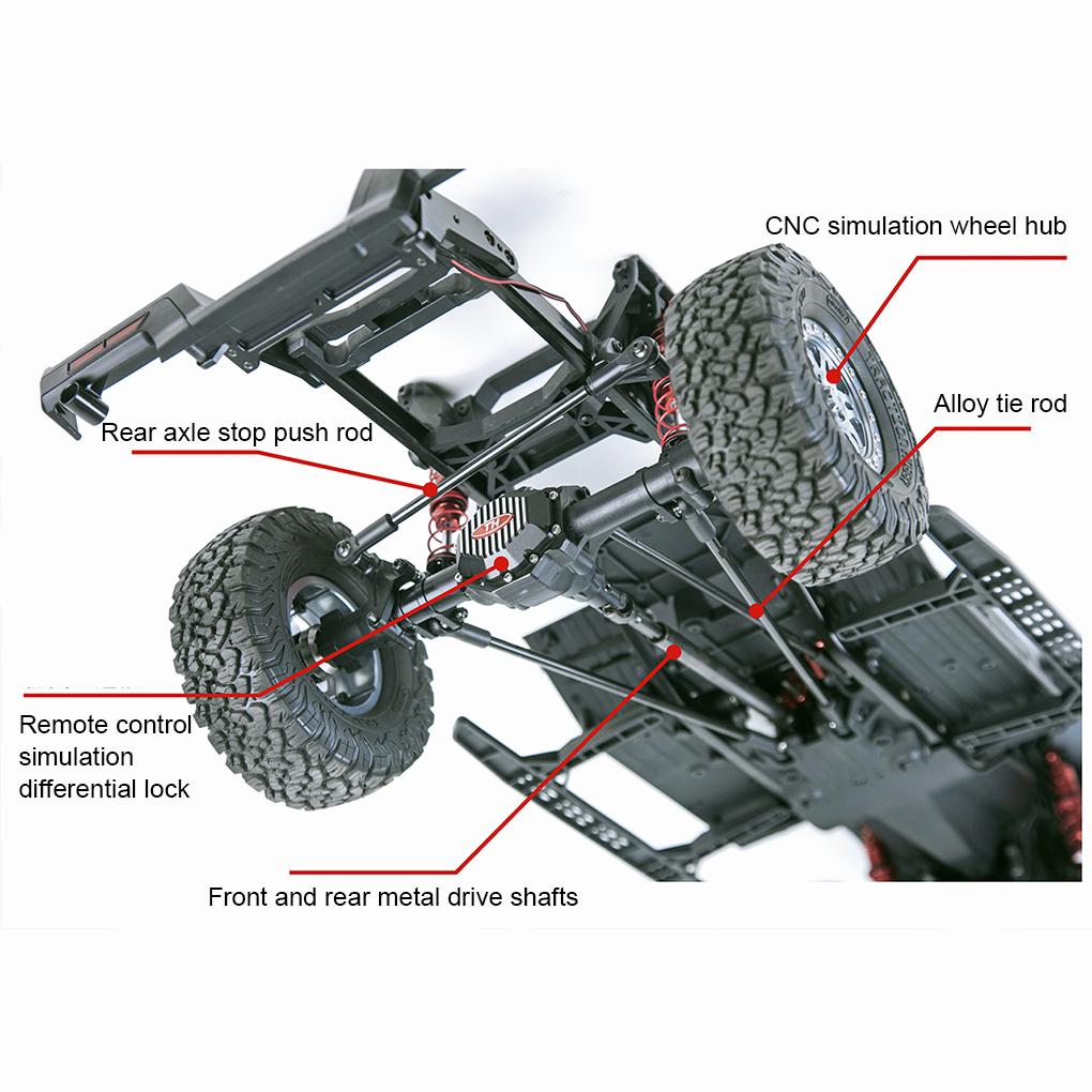 1/8 KM F150 RTR RC Car Simulation Electric Remote Control Model TRACTION HOBBY KM F150 2.4GHz Crawler Model Car