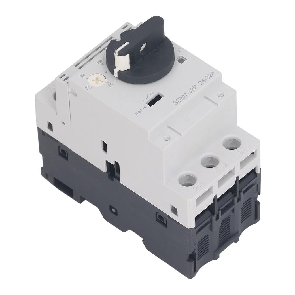 Motor Circuit Breaker 24?32A 35mm DIN Rail Mount Knob Control Motor Protection Switch AC400 415V