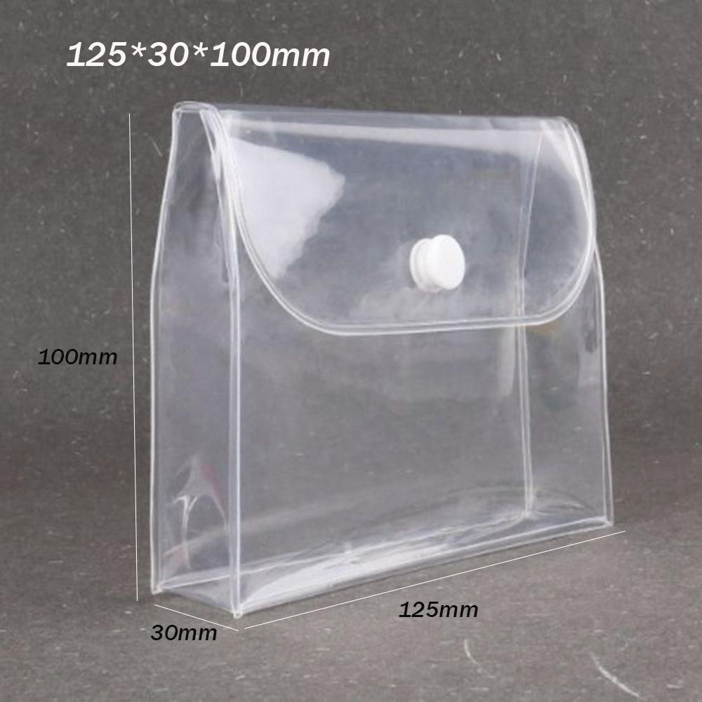 Transparent Printing Travel Organizer Multifunctional Clear Makeup Pouch Portable PVC Wash Bags