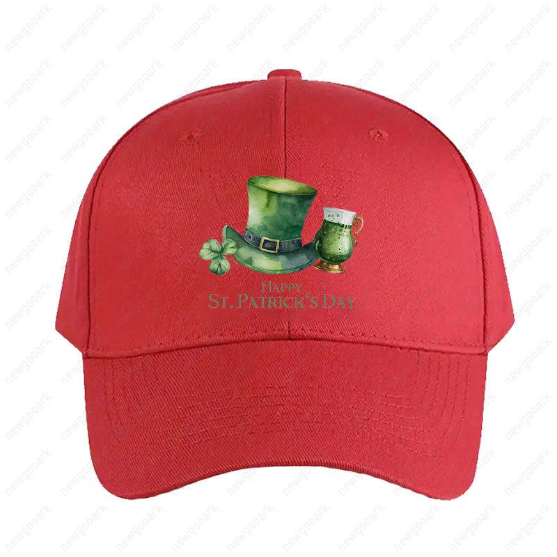 St. Patrick's Day Design Adult Cap Summer Women Unisex Peaked Hat Fashion Casual Adjustable Printed Baseball Caps Trucker Cap
