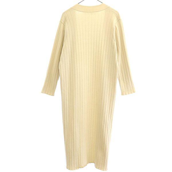 Mila Owen Long Sleeve Long Cardigan F White Women Used