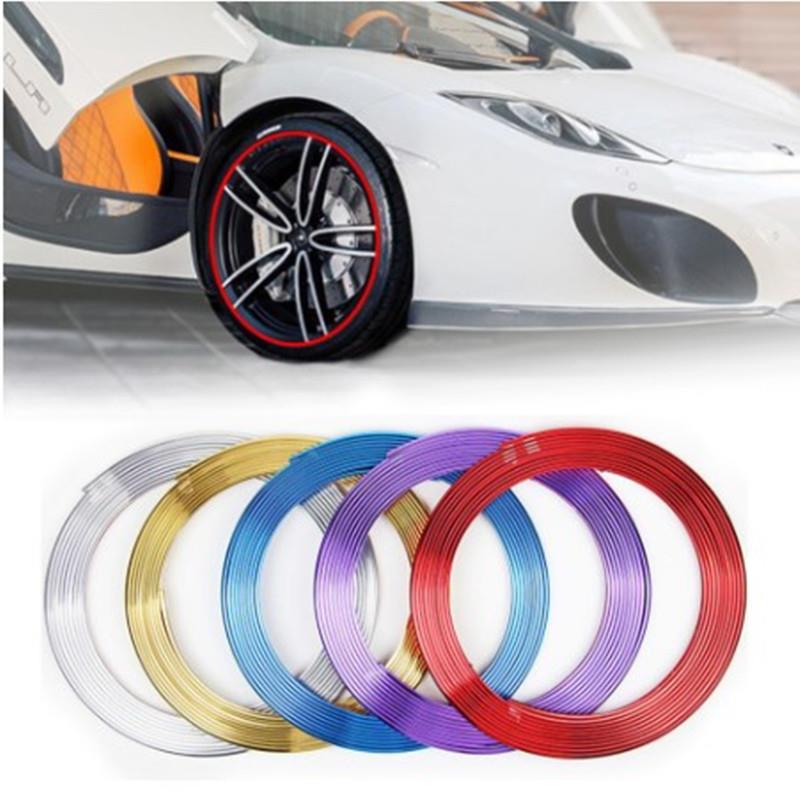 Wheel Hub Decorative Anti-Scratch and Collision Protective Strip Ring