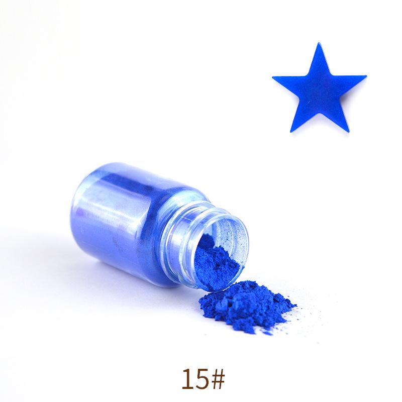 Mermaid Ji Iridescent Mica Powder: DIY Crystal Clay, Pearlescent Epoxy Resin, Glitter Pigment.