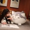 30 -70cm Kawaii Husky Plush Toys Lovely Fat Animal Plush Pillow Stuffed Soft Dolls Sleeping Cushion Girls Nice Birthday Gift