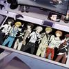 Bungo Stray Dogs Mauspads Mehrere Größen Großes Quadratisches Computer-Büro-Spiel-Tischmatten Gummi Anti-Rutsch-Mauspads