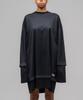 032Ssi (W) Game Layered Mesh Shirt Dress Black Black Game Layered Mesh Shirt Dress Black/ Black