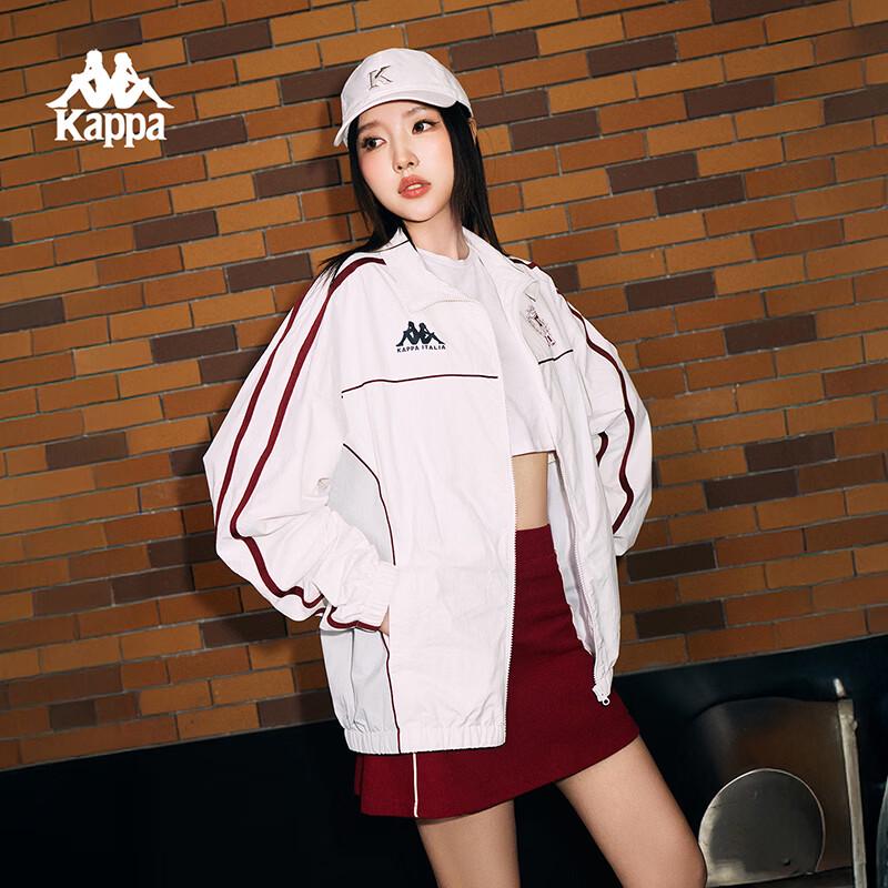 Kappa 2026 Retro Color-Block Stand-Collar Jacket