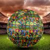 Teenage Mutant Ninja Turtles Print Size 5 Soccer Ball, Standard Match Football for Sports Game and Team Practice, Ideal Gift for Soccer Fans