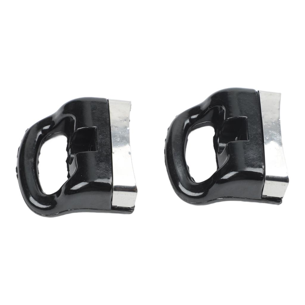 2 PCS Bakelite Metal  Pressure Pan Cooker Steamer  Sauce Pot Replacement Side Handle  Black Pot Single Hole Short  Side Handles