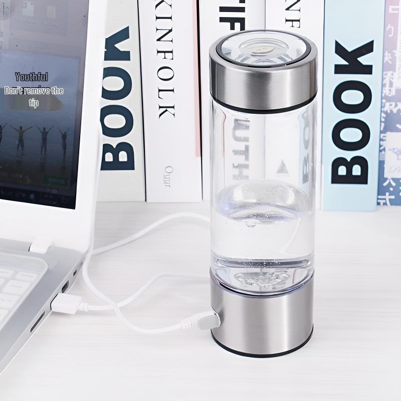 Portable Hydrogen Water Cup with SPE and PEM Technology