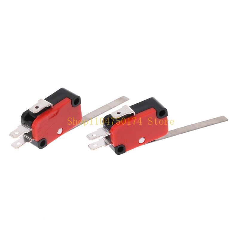 10pcs V-153-1C25 Limit Switches Long Straight Hinge Lever Type SPDT Micro Switch top sale