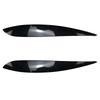 2 pezzi Per Volkswagen VW POLO 4 MK4 9N 9N3 2005-2009 Copertura Decorativa Sopracciglia Palpebre Fari Anteriori Auto Styling Palpebra Lampada Fari