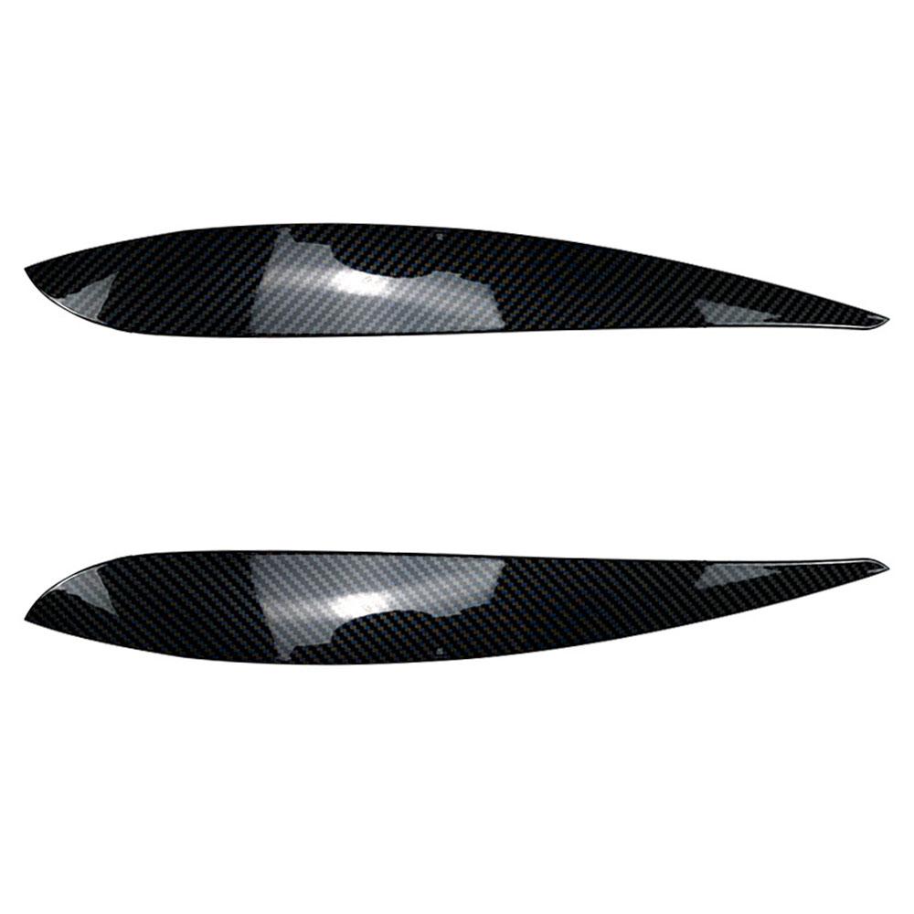 2 pezzi Per Volkswagen VW POLO 4 MK4 9N 9N3 2005-2009 Copertura Decorativa Sopracciglia Palpebre Fari Anteriori Auto Styling Palpebra Lampada Fari