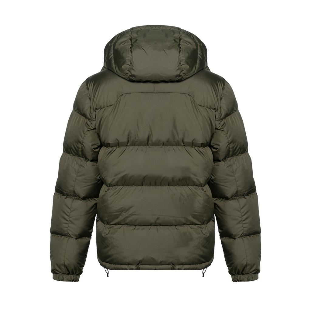 Polo Ralph Lauren Solid Color Hooded Zip-Up Long Sleeve Down Jacket Men outerwear Green 710731826-014