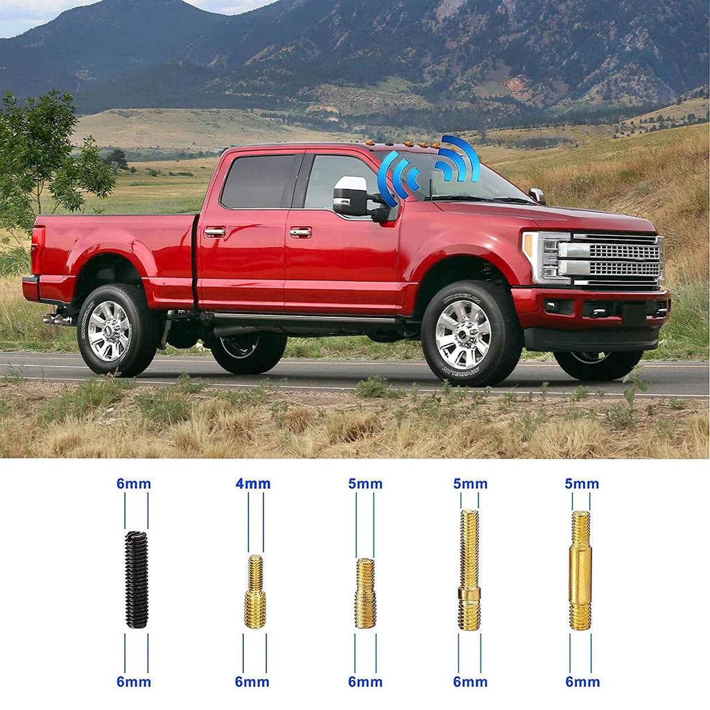 BINGFU Short Antenna for Car AM FM Antenna General Purpose