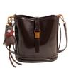 Popular Handbag Bag Women's New Trendy Retro Bucket Bag Niche Versatile Shoulder Messenger Bag