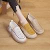2025 Sommar Casual Damskor Loafers Vintage Stil Tjock Sula Dam Små Vita Skor Utomhussneakers Zapatos Mujer Femme