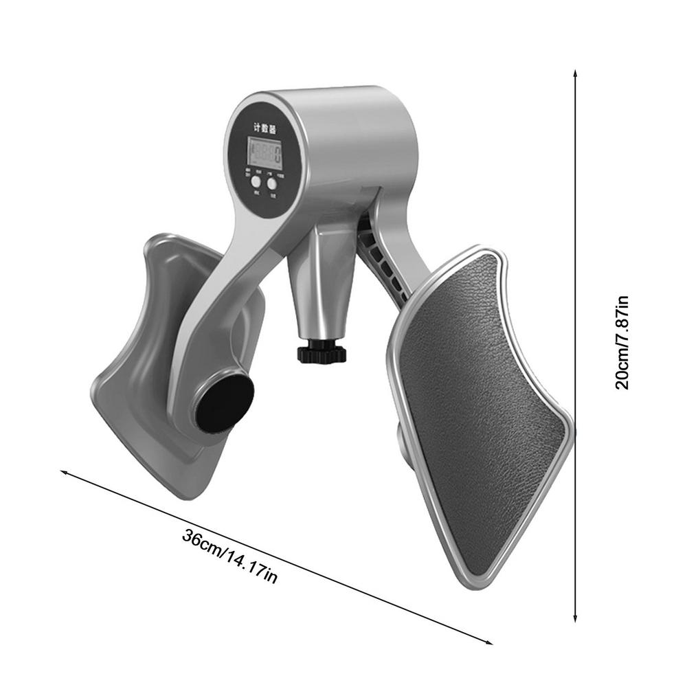 

Digital Thigh Master Exerciser Strength Adjustable Pelvic Floor Muscle Trainer Battery Powered Men Women Home Fitness Equipment