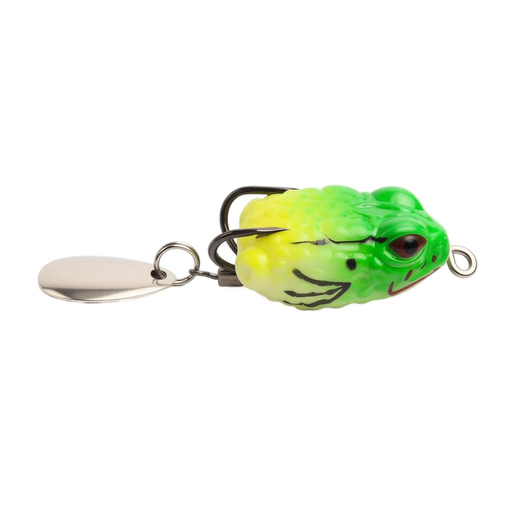 3cm 3g Mini Broască Momeală Moale Atrăgătoare Broască Artificială Atrăgătoare Pescuit Broască Moale pentru Pescuit Bass Atrăgătoare Broască Topwater cu Coadă cu Paletă