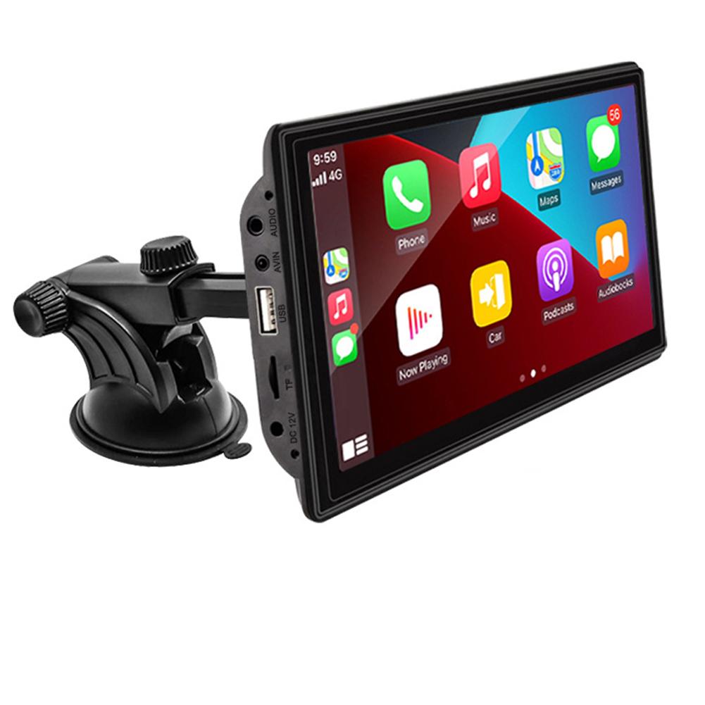 7 Inch Touch Screen Carplay Android Auto Multimedia Video Player Bluetooth-Compatible Car Stereo FM Navigation Reversing Camera