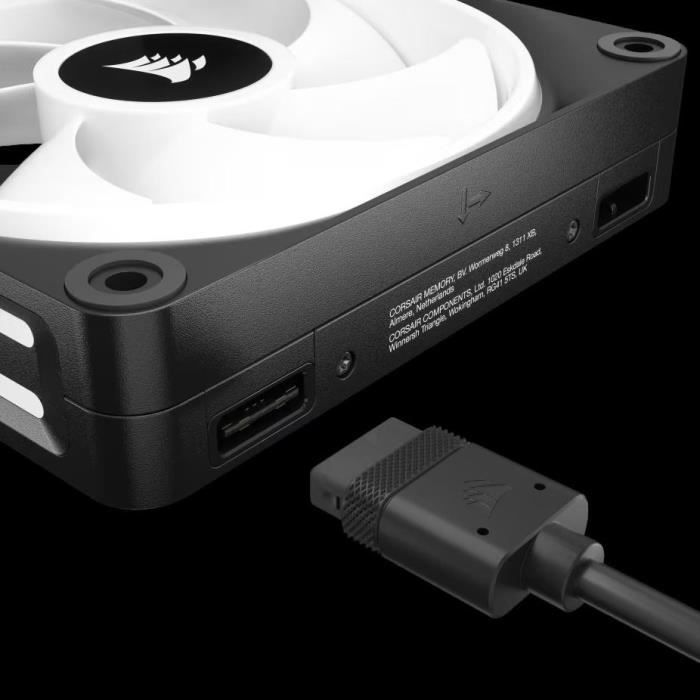 Refrigeración para PC - CORSAIR - CO-9051002-WW - Kit de inicio ventiladores PWM 120 mm iCUE LINK QX120 RGB