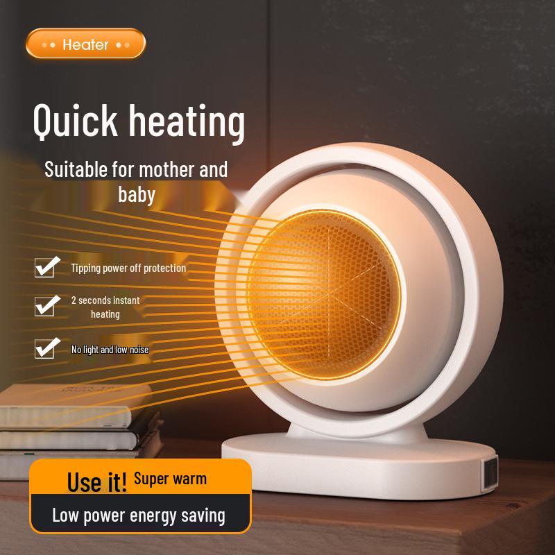 Portable Mini Electric Desktop Heater for Quick Office Warming EU Standard