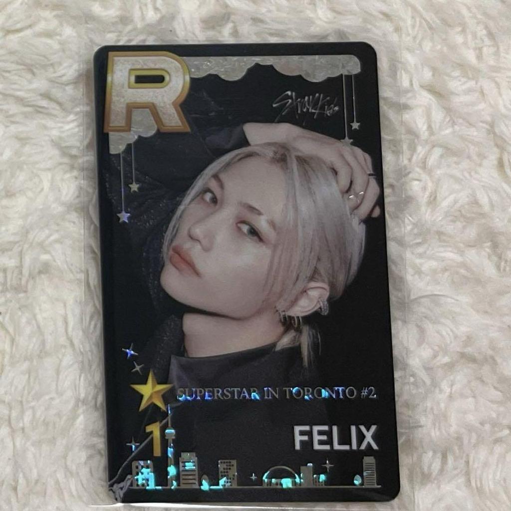 [USED] StrayKids Canada Toronto SSJYP Real Card Felix Trading Card