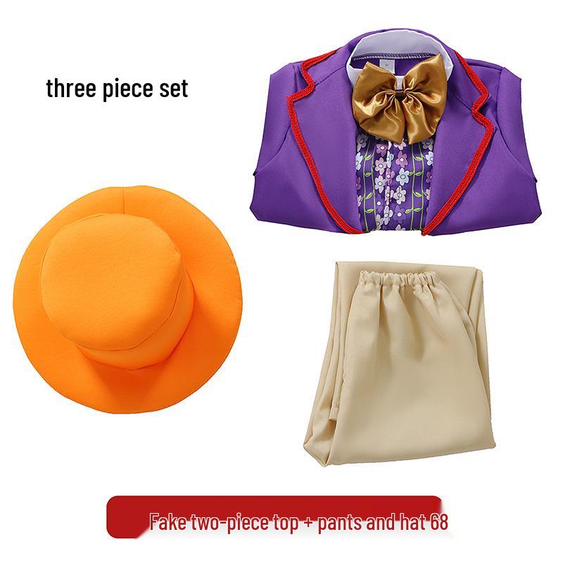 Willy Wonka Halloweenkostuum voor kinderen - Charlie and the Chocolate Factory Cosplay