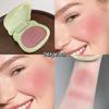 CROSS SHAQINUO Vitality Milk Puff Blush: Achieve a Youthful, Girlish Look with Fine, Well-adhering, Korean-style Natural Color Makeup.