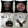 Hot Ssawer Cushion Cover Soft EasyWash Pillow Case Versatile for Couch Bed Travel and Office