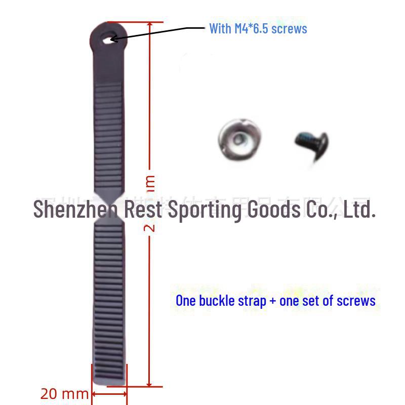 

Пряжки для сноуборда и роликовых коньков для плоских цветочных ботинок и зубчатые ремни LV buckle strap 225x20mm