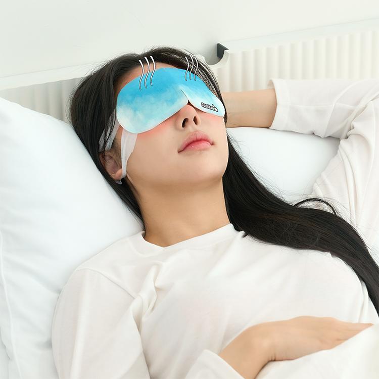 Good Sleep Steam Eye Mask (Chamomile Scent) Total 50 Packs (10 Packs × 5 Packs)