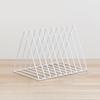 Desktop   Rack Rustproof Simple   Geometric Iron File Holder Decoration for   Study Living Room