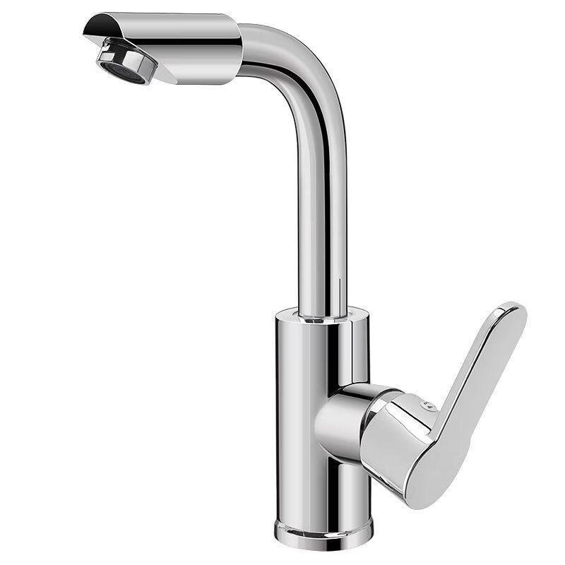 

Электроplated Silver TLXT Смеситель для раковины холодного/горячего водоснабжения