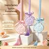 Magnolia Scented Gypsum Pendant: Long-lasting Aroma Diffuser for Clothes, Home, Car, and Bathroom Deodorization.