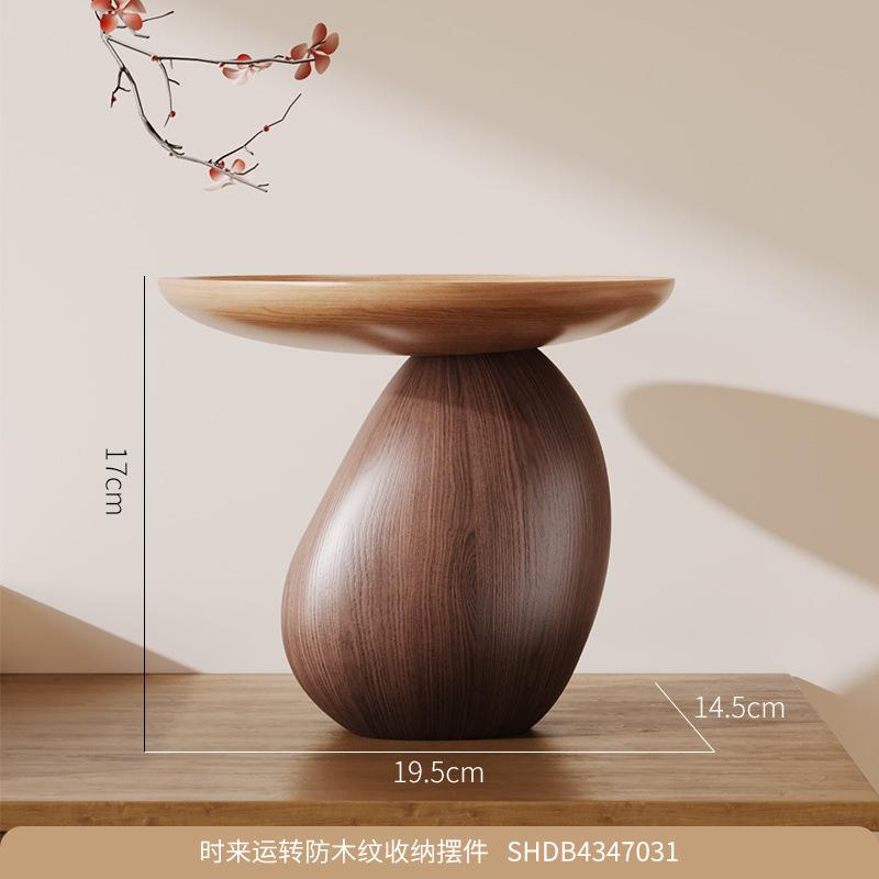 

Pinecone Tray Resin Handicrafts Abstract Mushroom Desktop Storage Container Fruit Platter Candy Bowl Home Decoration Accessories
