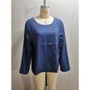 2026 Spring and Autumn New Casual Loose Woven Long-Sleeve Pullover Women's T-Shirt