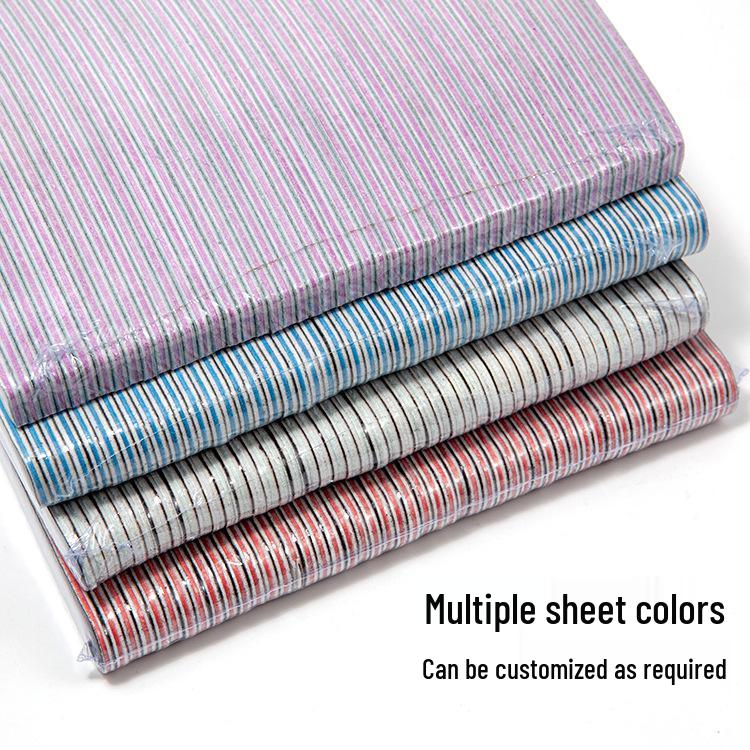 Double-Sided Washable Nail File 100/180 Grit Manicure Buffing Strip