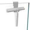 Silicone Glass Wiper - Patented Design for Windows, Showers, and Cars