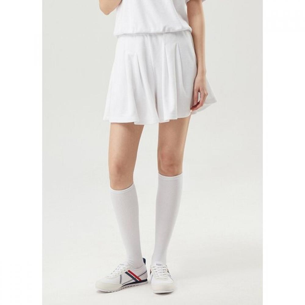Le Coq Sportif Terry Skirt Pants Owt   Qp222thp55 OWT white/70 S