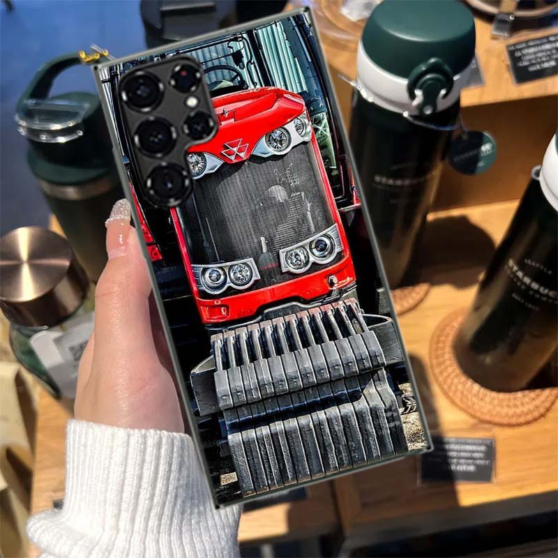 T-Tractor Farm Cases Phone Case for Samsung Galaxy S26 Ultra S25 Edge S24 S23 FE S21 Plus S20 S22 S10 Cover TPU Capa Shell Shock