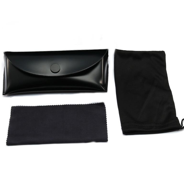 Modische Leder-Brillenetui, Druckbeständiger Druckknopf, Retro-Sonnenbrille, Lederetui, Großer Platz für die Umverpackung der Brille.